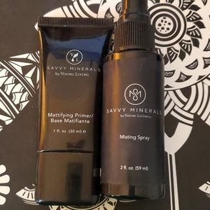 Savvy Minerals Young Living Primer and Misting Spray